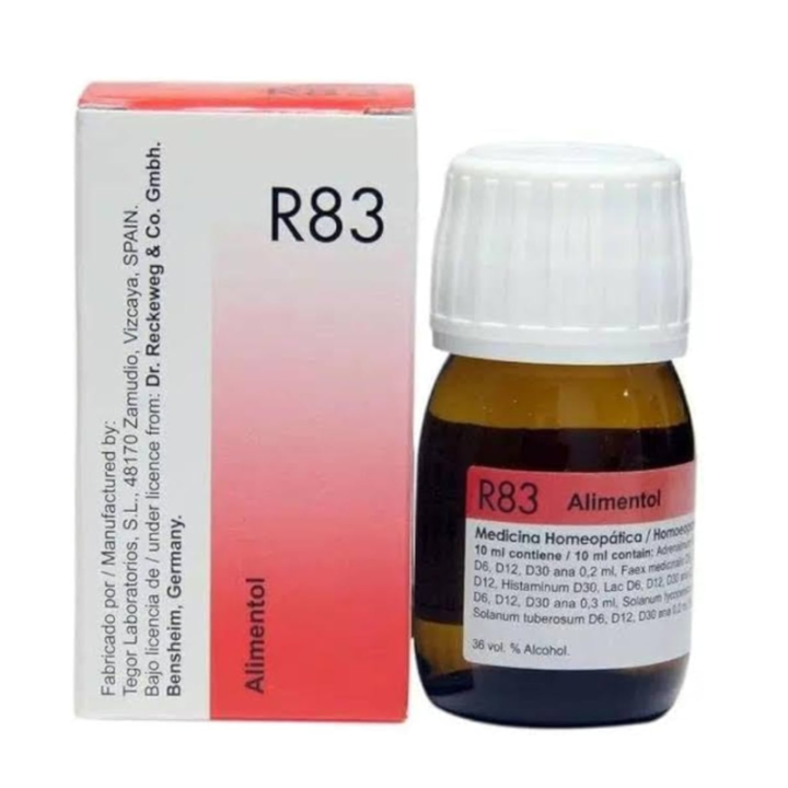 Dr. Reckeweg R83 (Food Allergy) - 30ML