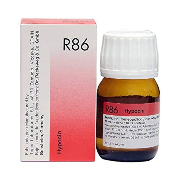Dr. Reckeweg R86 (Low Blood Sugar) - 30ML