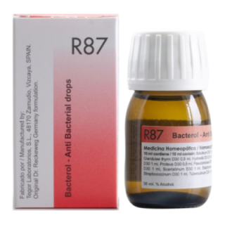 Dr. Reckeweg R87 (Anti-Bacterial) - 30ML