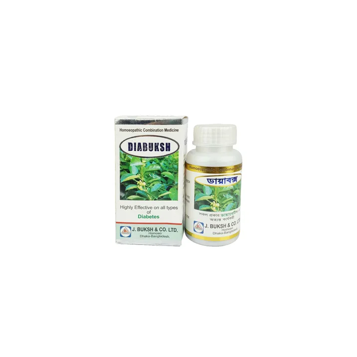 Diabuksh Capsule 500mg (60 pcs–Pot)