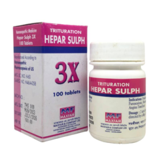 Maxfair Hepar Sulphur 3X Tablet