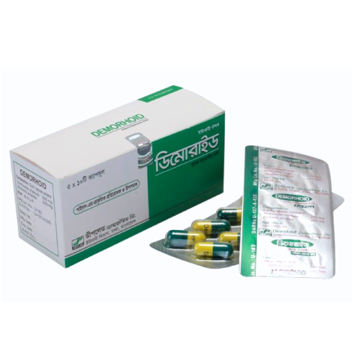 Demorhoid Capsule (Bawasir Badi)