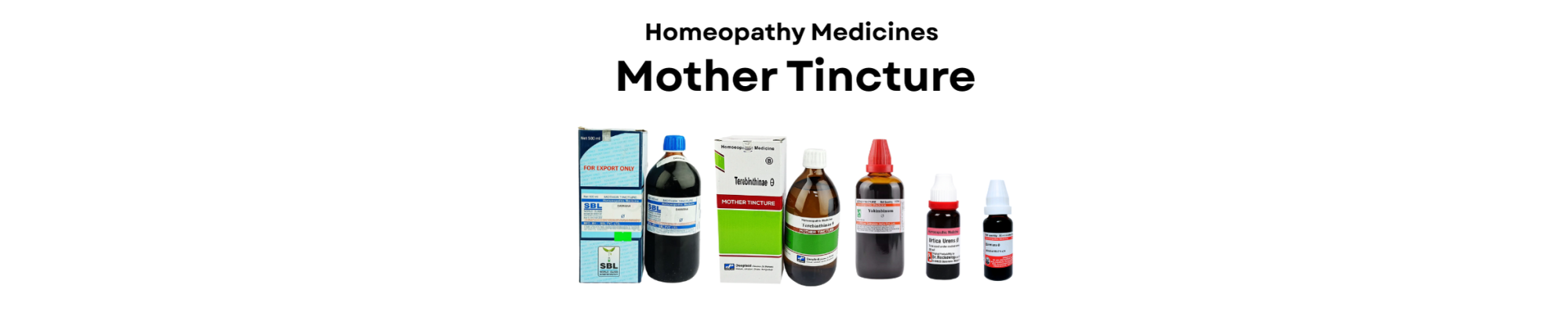 Mother Tinctures | ApothekeBD